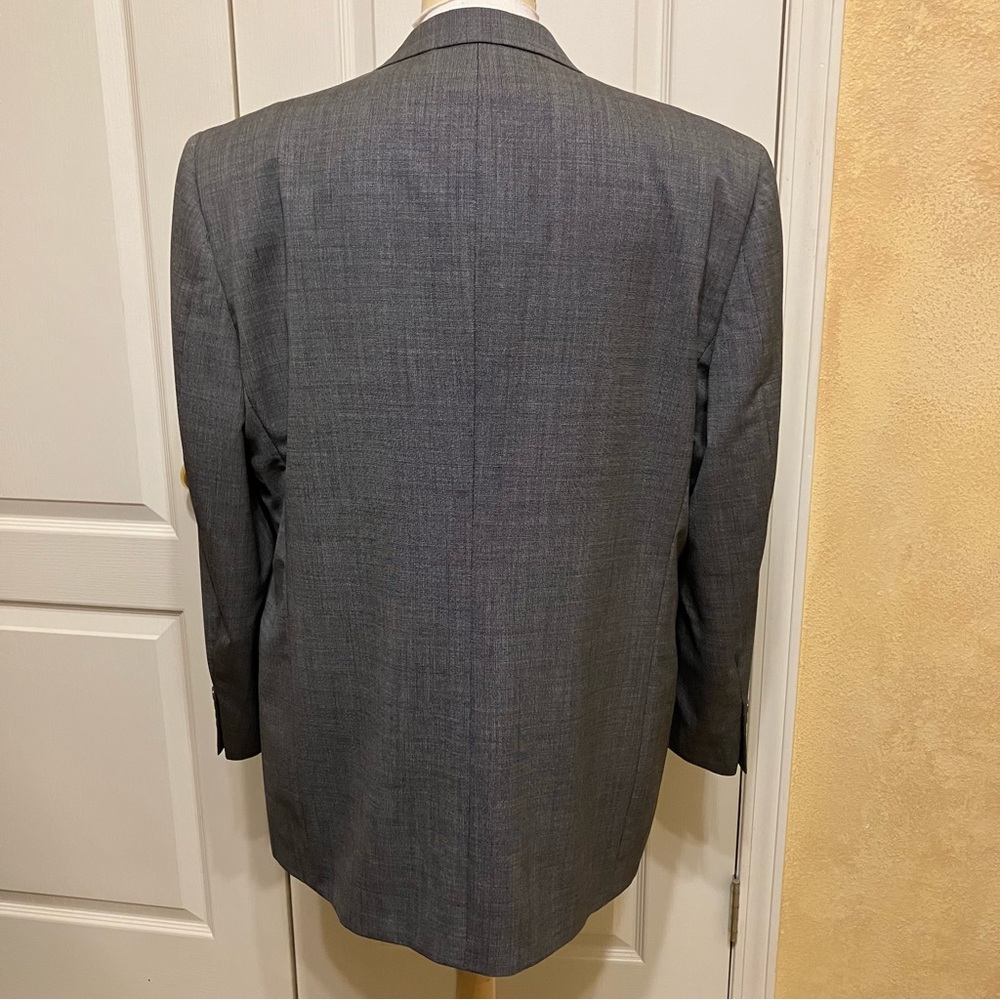 DANIEL CREMIEUX Blazer SUIT JACKET Loro Piana GRAY - Sz 44 R Very Nice! - Picture 4 of 12